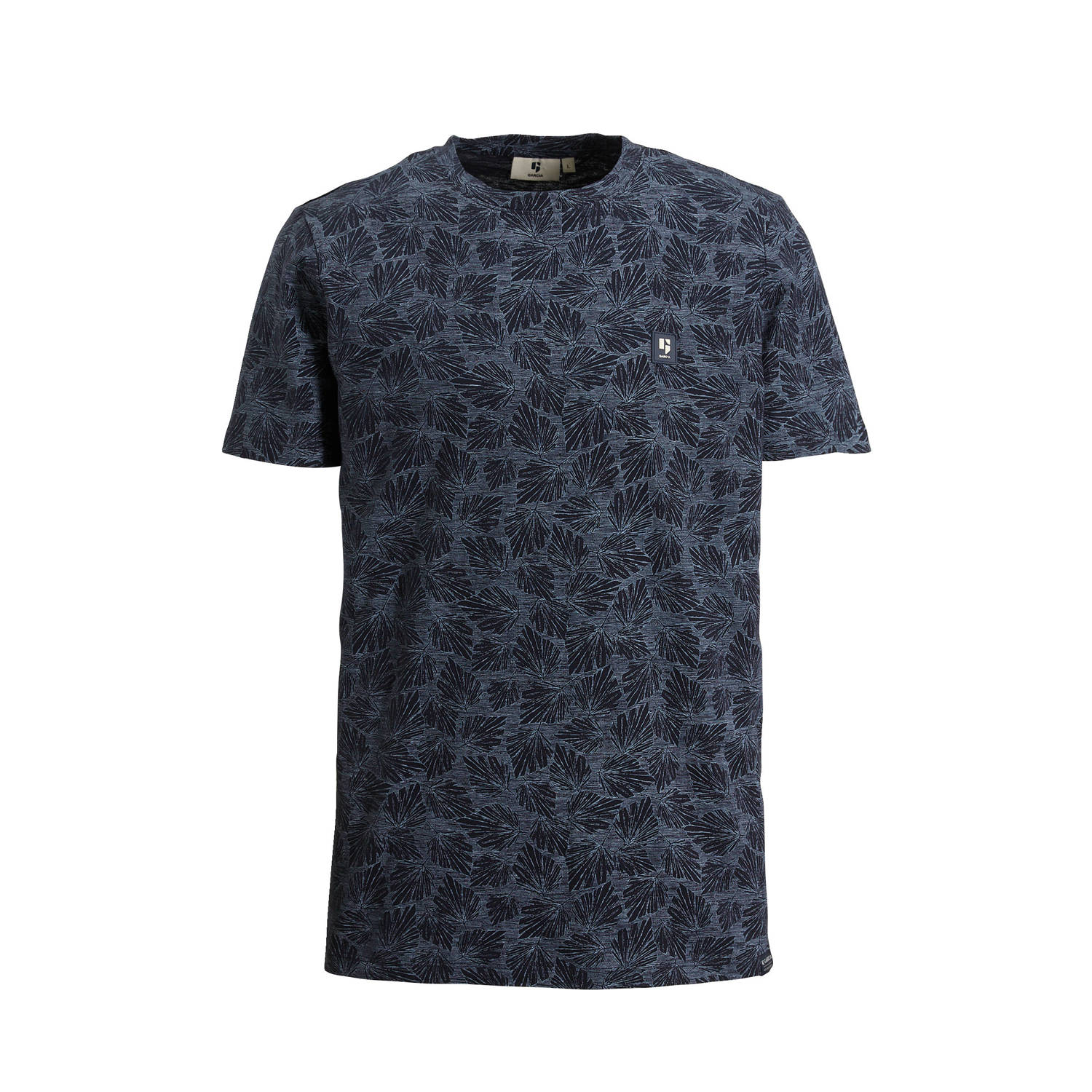 Garcia T-shirt met all over print dark moon