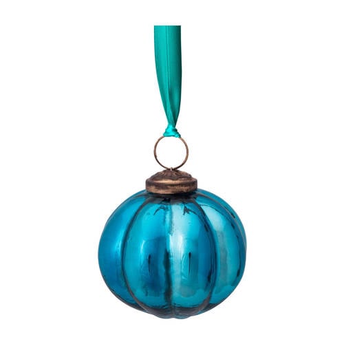 Pip Studio kerstornament blauw (7,5 cm) afbeelding