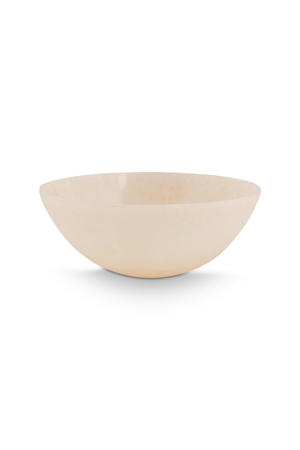 schaal(decoratie) Round Resin Pearl