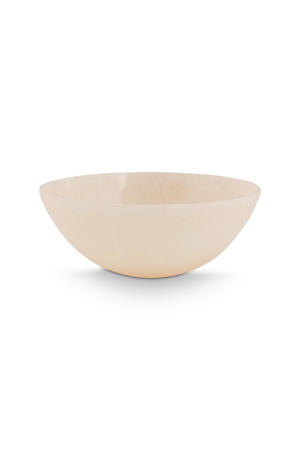 schaal(decoratie) Round Resin Pearl