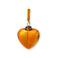 Pip Studio Kerstornament hart geel