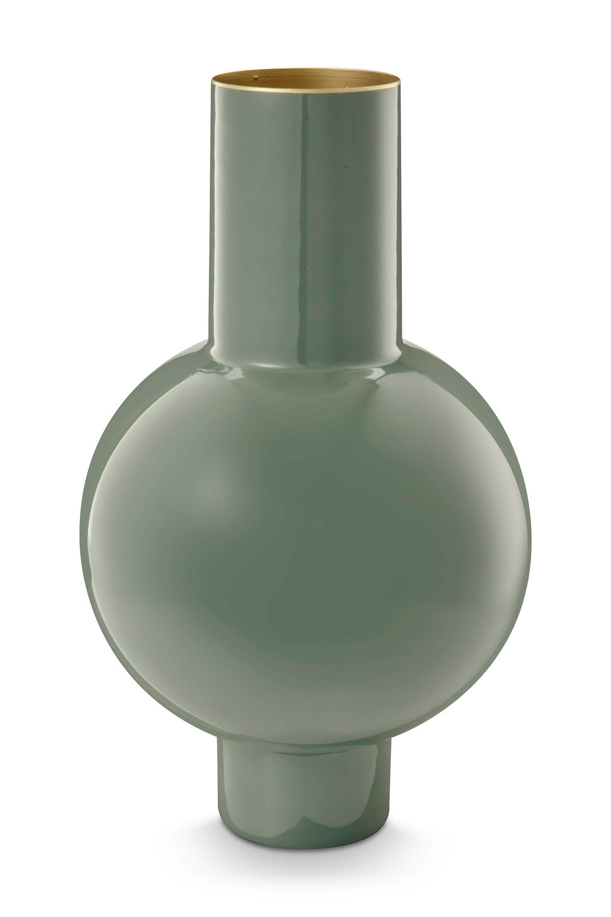 Vaas Pip Studio Metal Khaki 32 cm | Stijlvol in Huis Vaas Pip Studio Metal Khaki 32 cm | Stijlvol in Huis