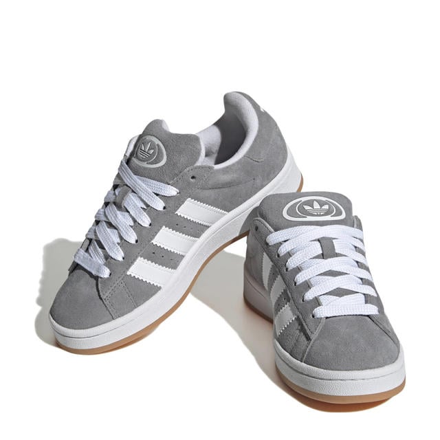 adidas Originals Campus 00s sude sneakers grijs/wit | wehkamp adidas Originals Campus 00s sude sneakers grijs/wit | wehkamp