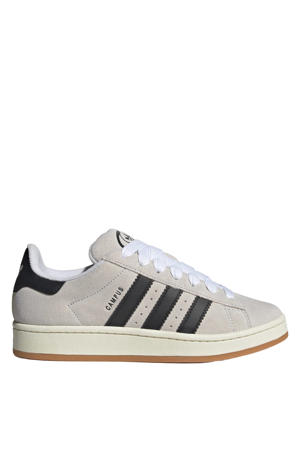 Campus 00s suède sneakers lichtgrijs/zwart/wit