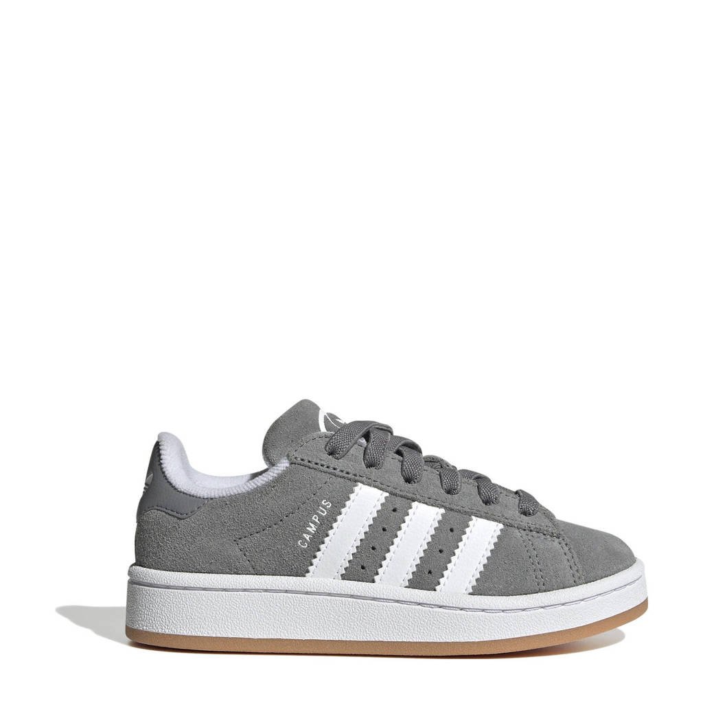 adidas Originals Campus 00s suède sneakers grijs/wit wehkamp