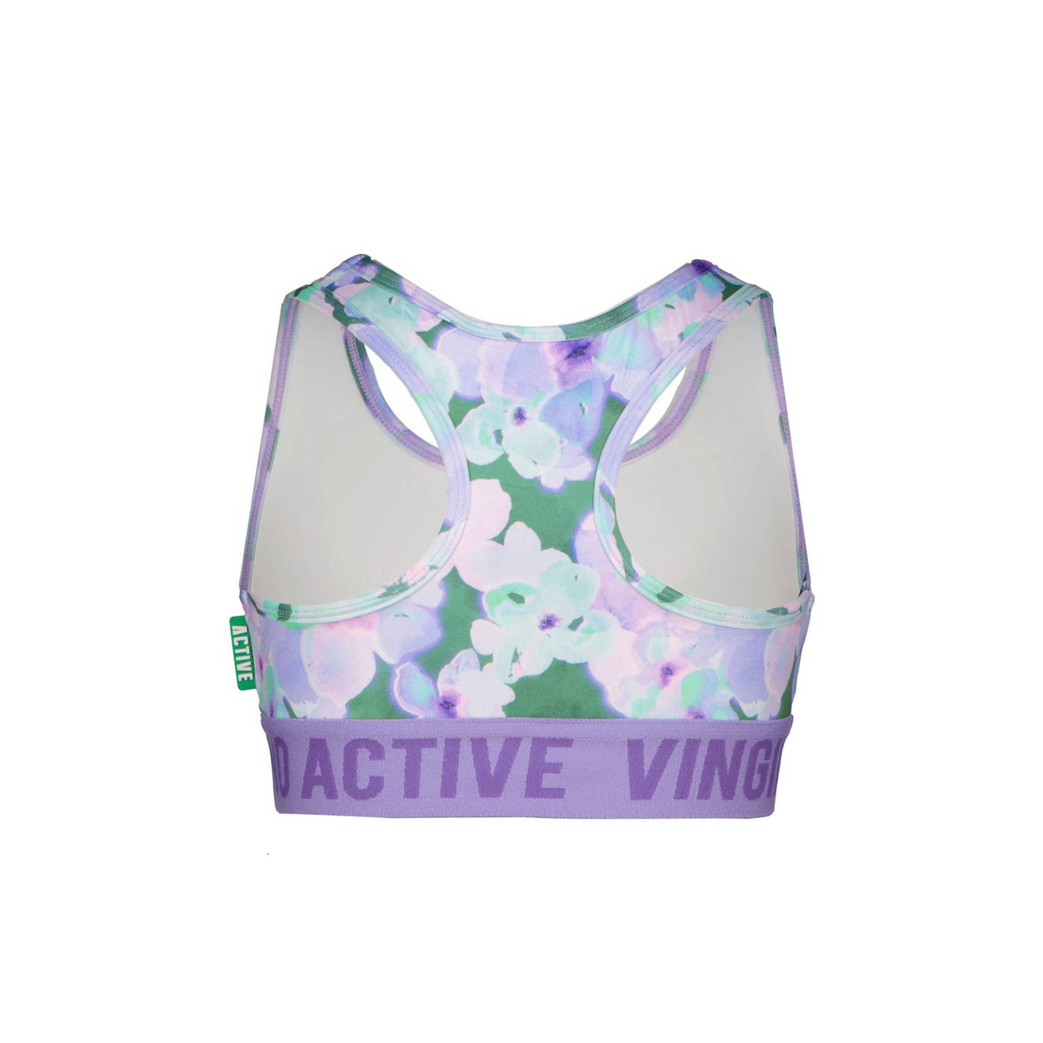 Vingino sporttop Grace lila groen