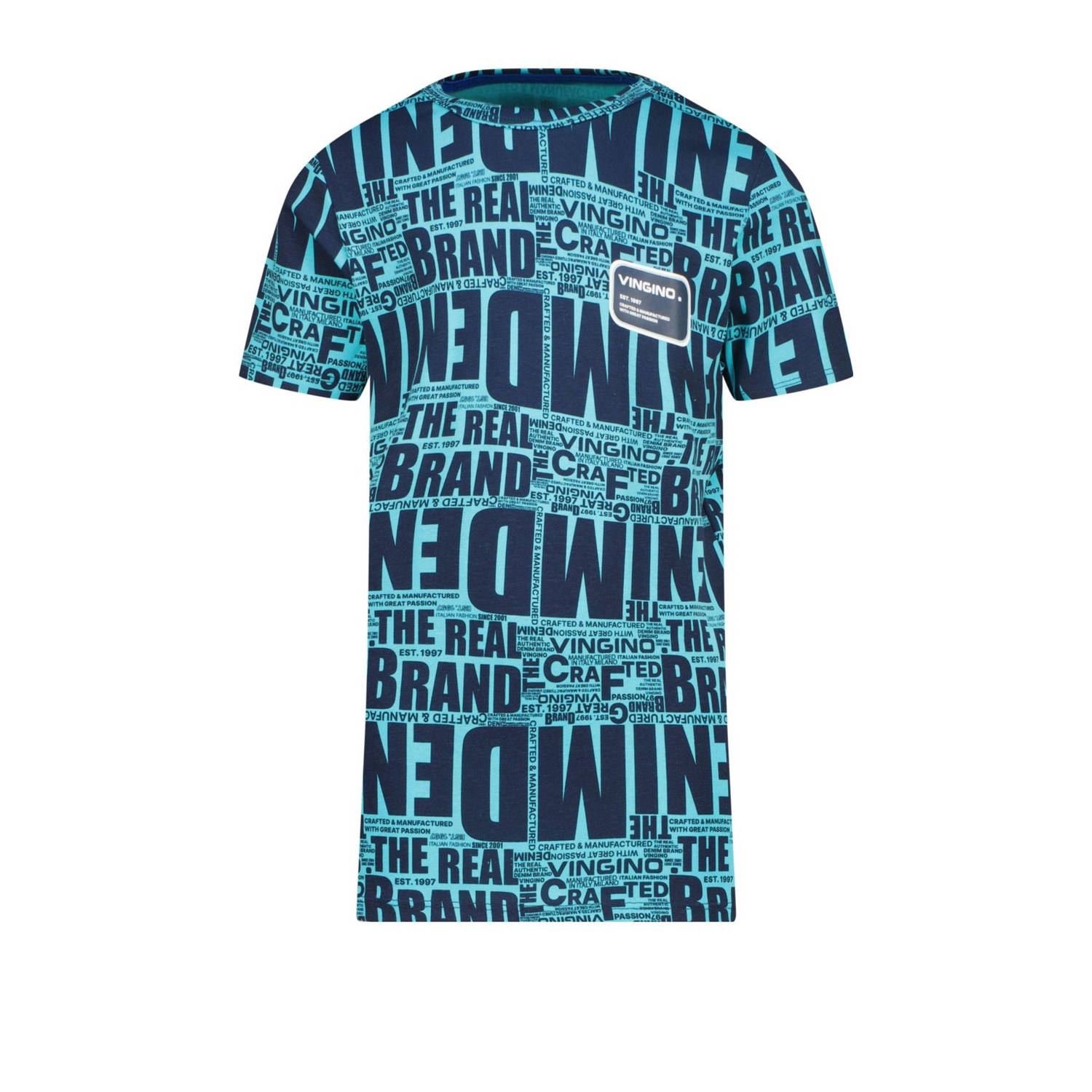 Vingino shortama Wulf blauw donkerblauw