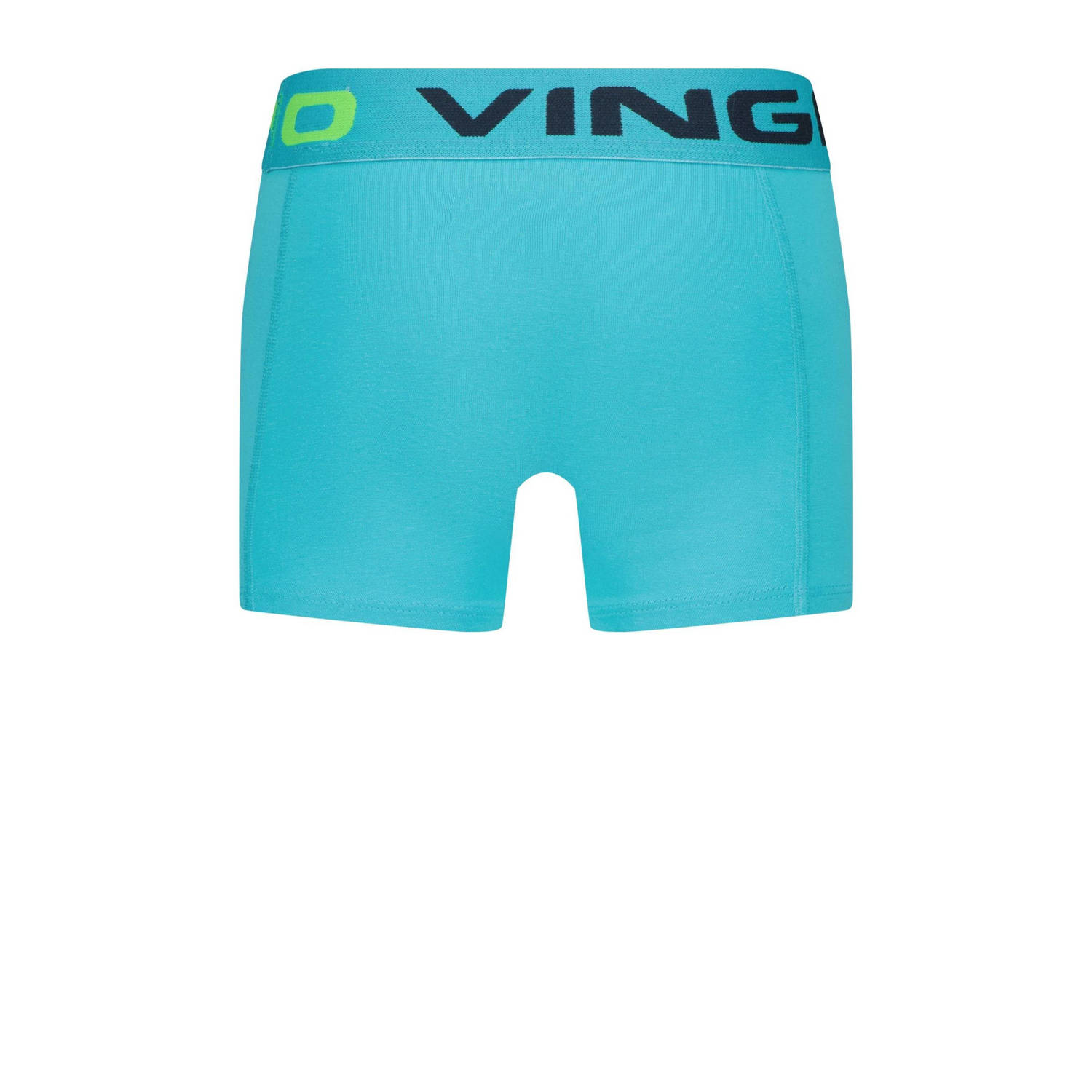Vingino boxershort Blue set van 5 donkerblauw multicolor