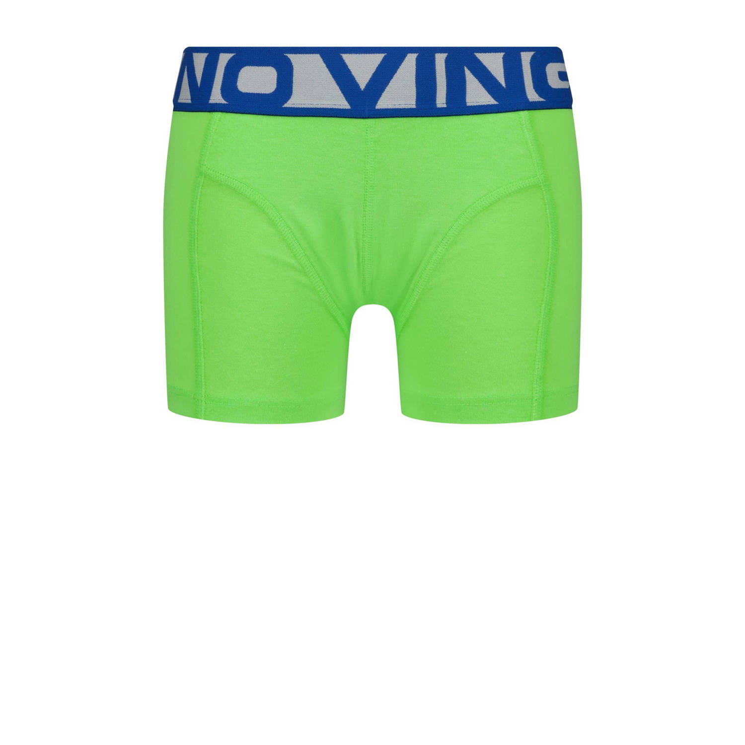 Vingino boxershort Blue set van 3 neongroen helderblauw