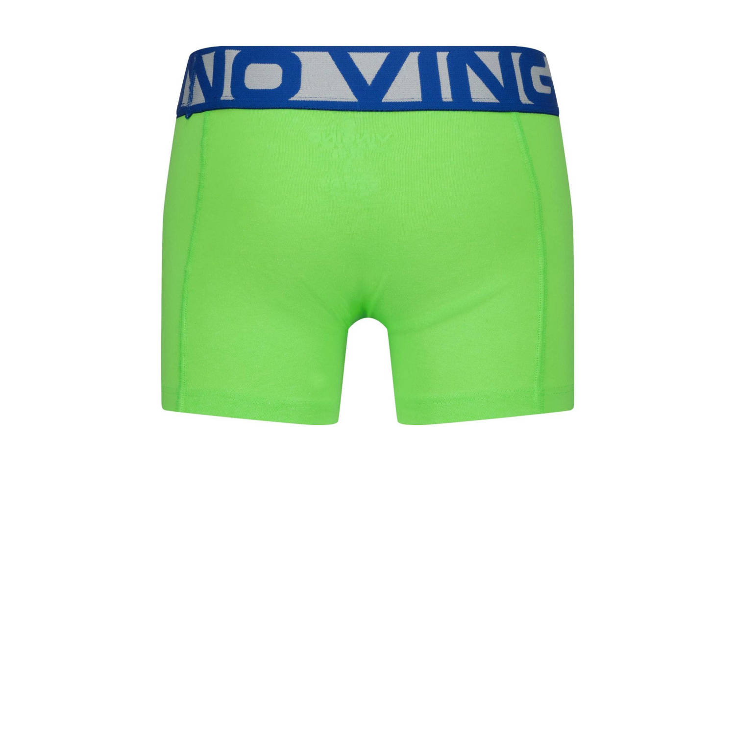 Vingino boxershort Blue set van 3 neongroen helderblauw