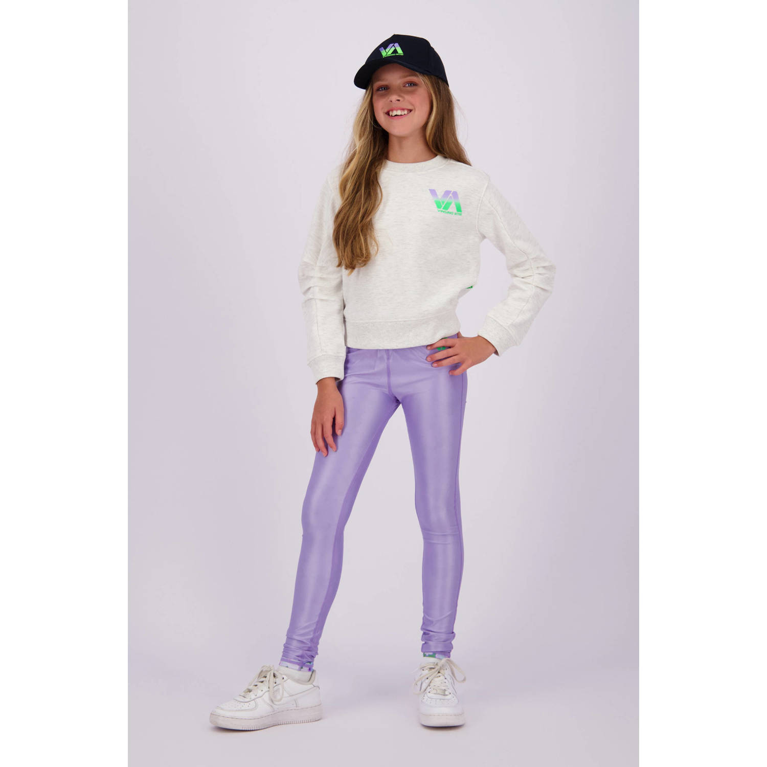 Vingino high waist reversible legging Shanny lila