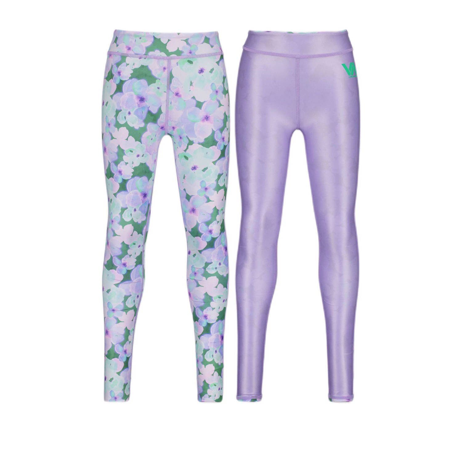 Vingino high waist reversible legging Shanny lila
