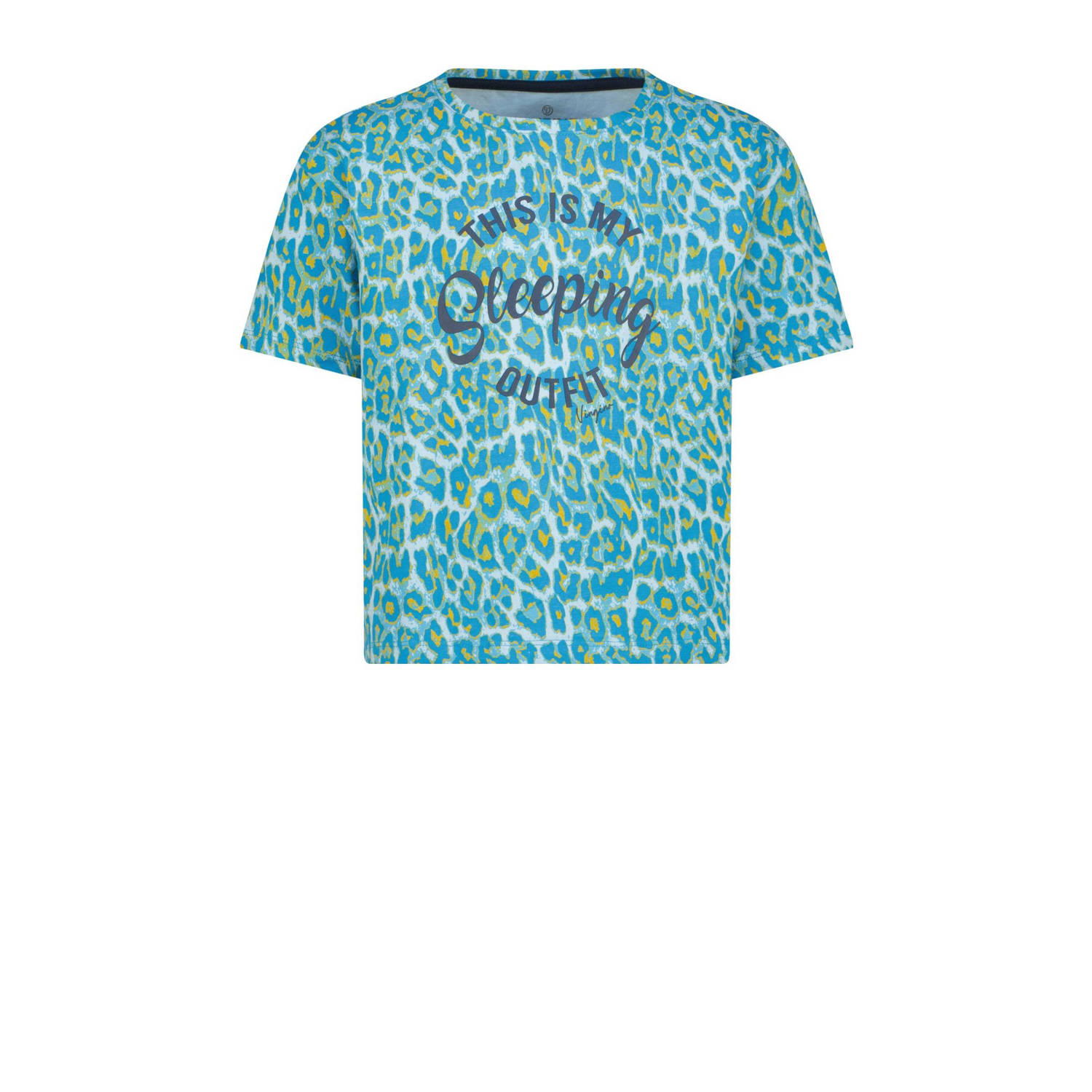 Vingino shortama Animal lichtblauw