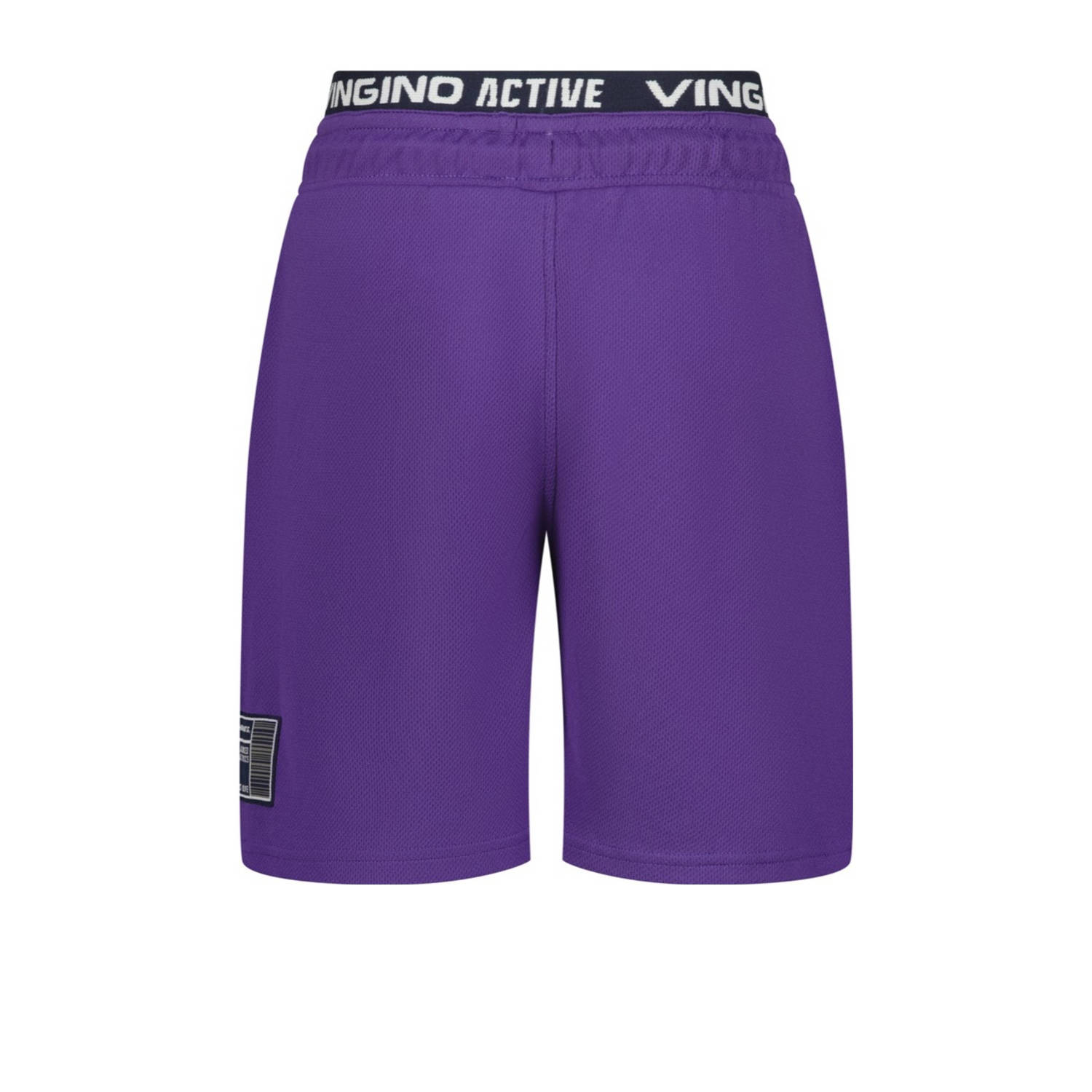 Vingino regular fit sweatshort Race paars