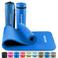 Tunturi  fitnessmat met draagtas 15mm blauw