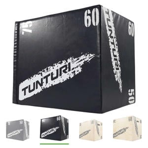 plyo box soft 50x60x75 cm zwart/wit