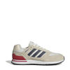 Ecru/donkerblauw/rood