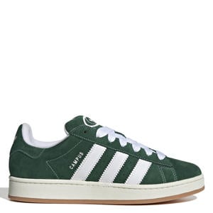 Campus 00s suède sneakers donkergroen/wit