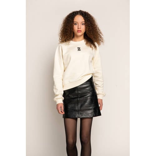 Frankie&Liberty imitatieleren rok zwart afbeelding