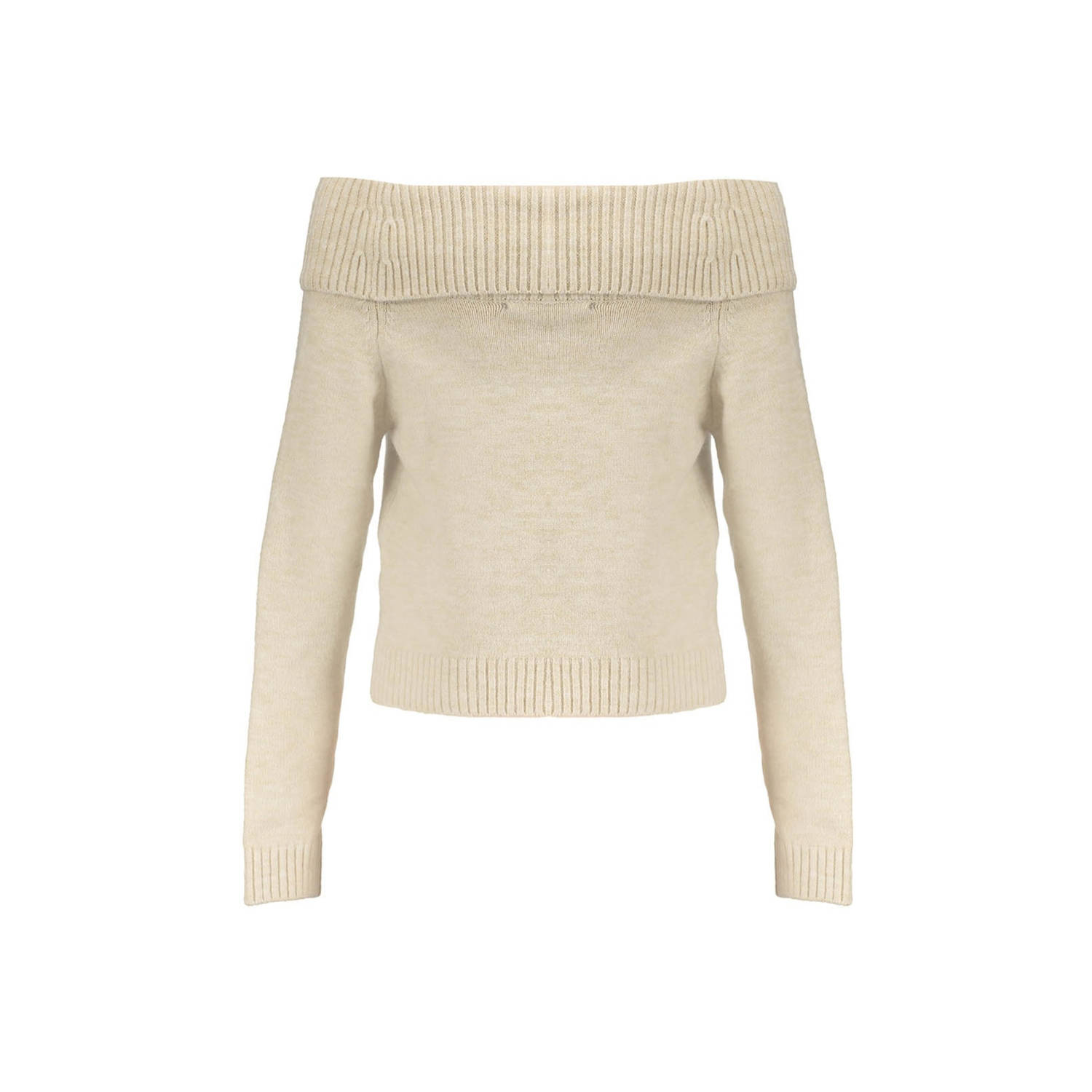 Frankie&Liberty sweater met wol ecru