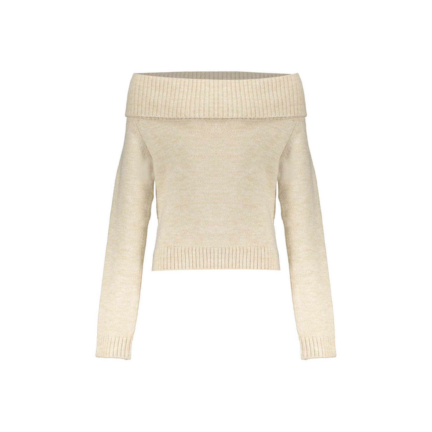 Frankie&Liberty sweater met wol ecru