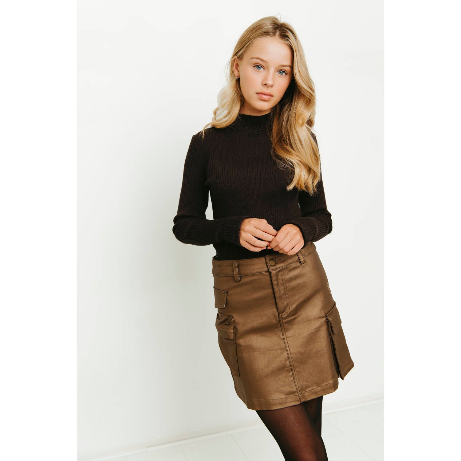 FRANKIE & LIBERTY Meisjes Rokken Poppy Skirt Bruin