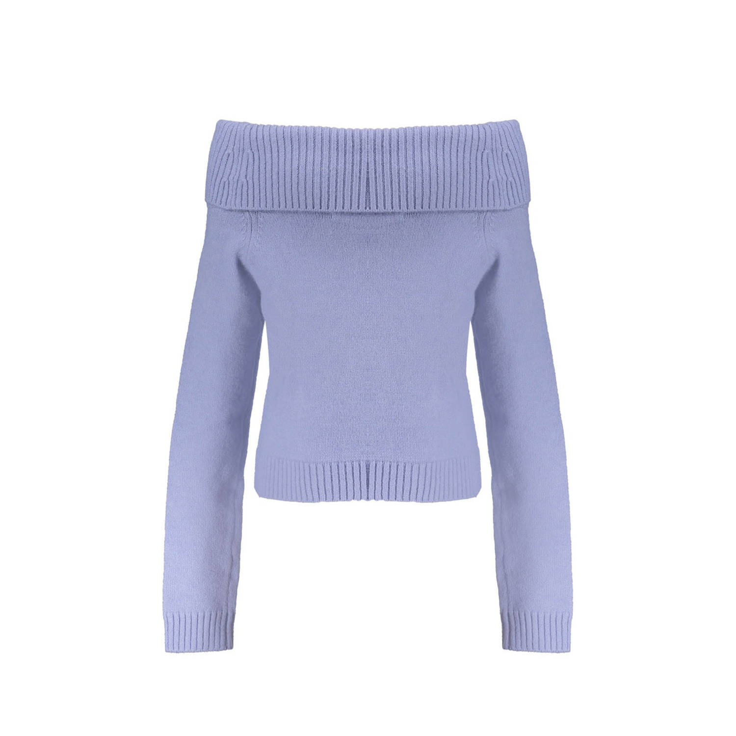 Frankie&Liberty sweater met wol blauw