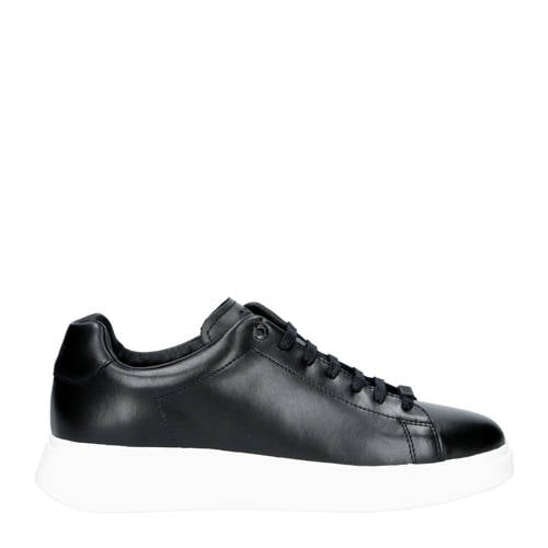 BOSS leren sneakers zwart afbeelding