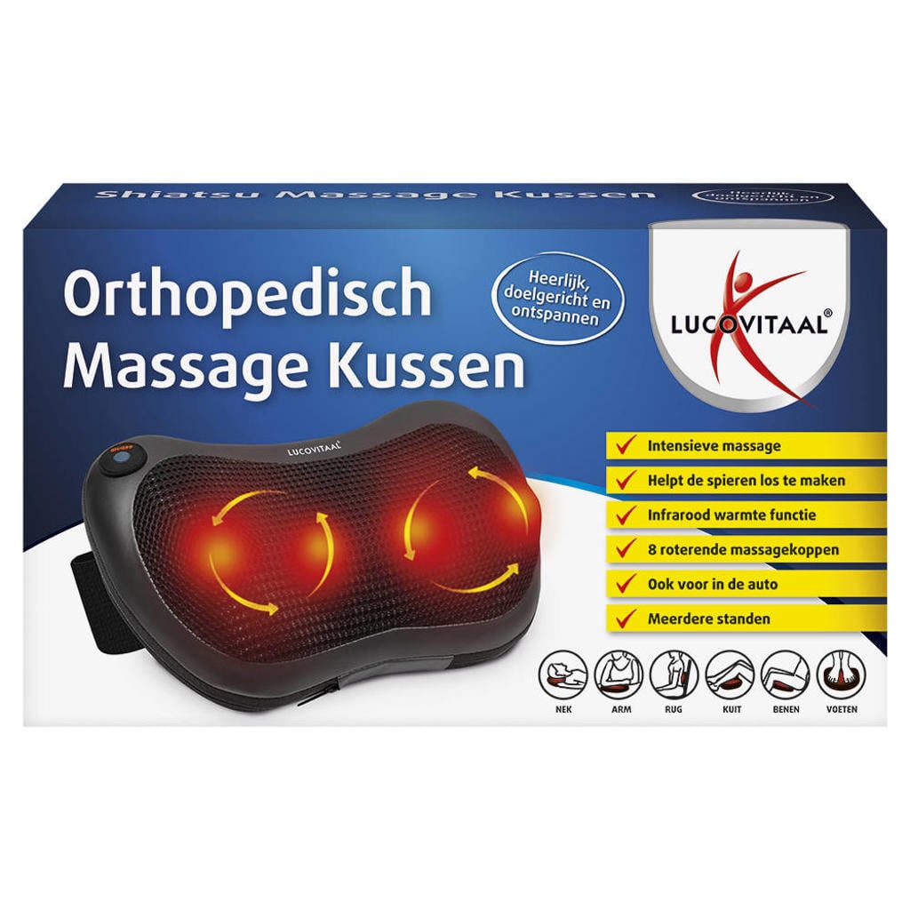 Lucovitaal Shiatsu massage kussen