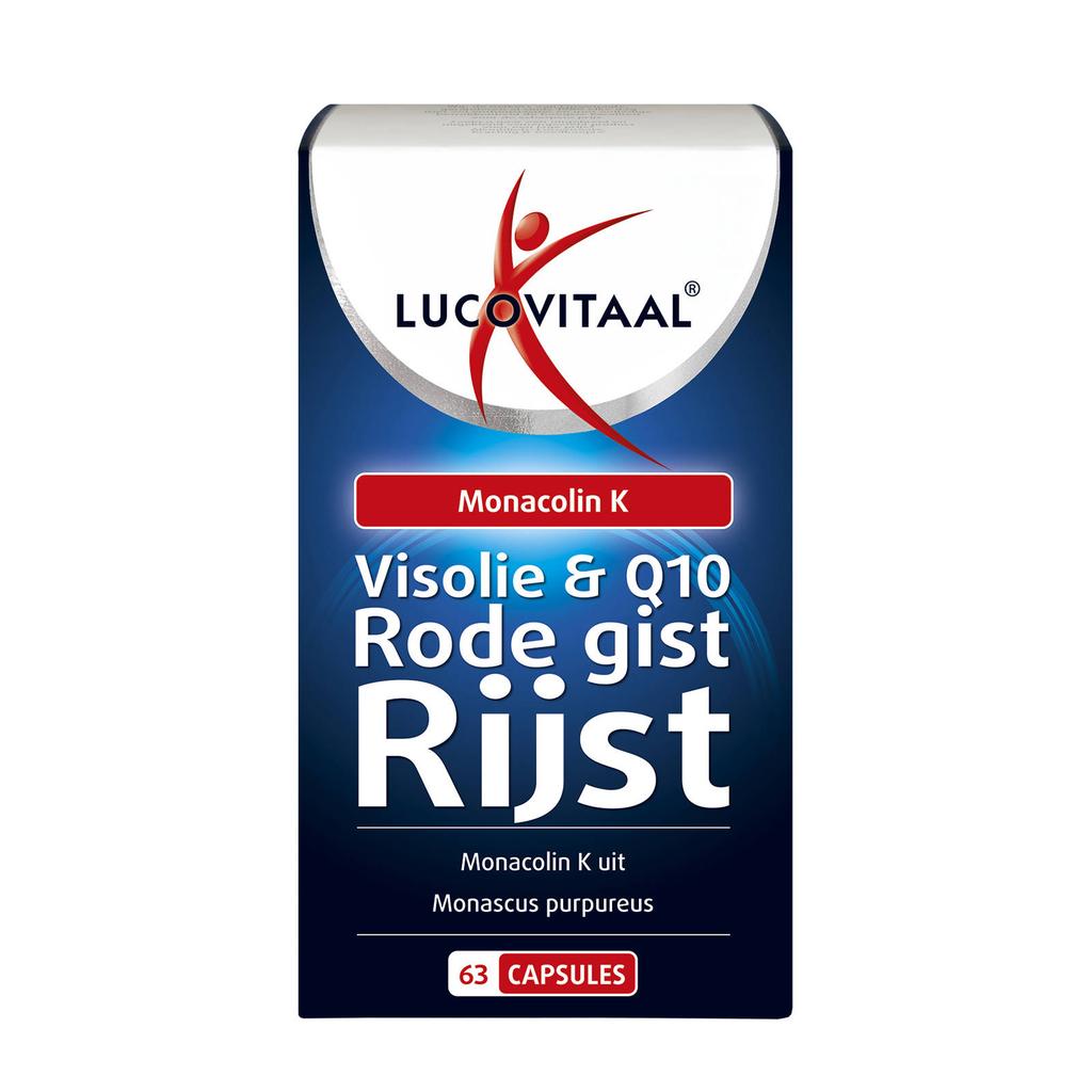 Lucovitaal Rode Gist Rijst + Visolie & Q10