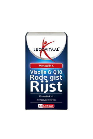 Rode Gist Rijst + Visolie & Q10