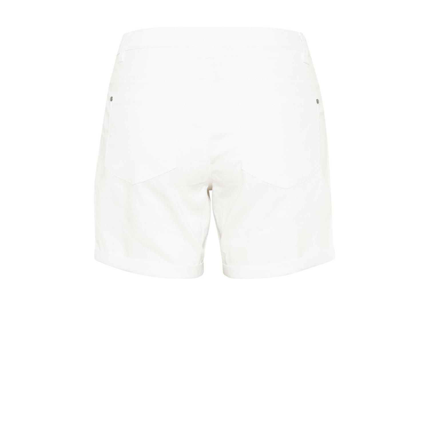 Kaffe slim fit short KAzelina wit