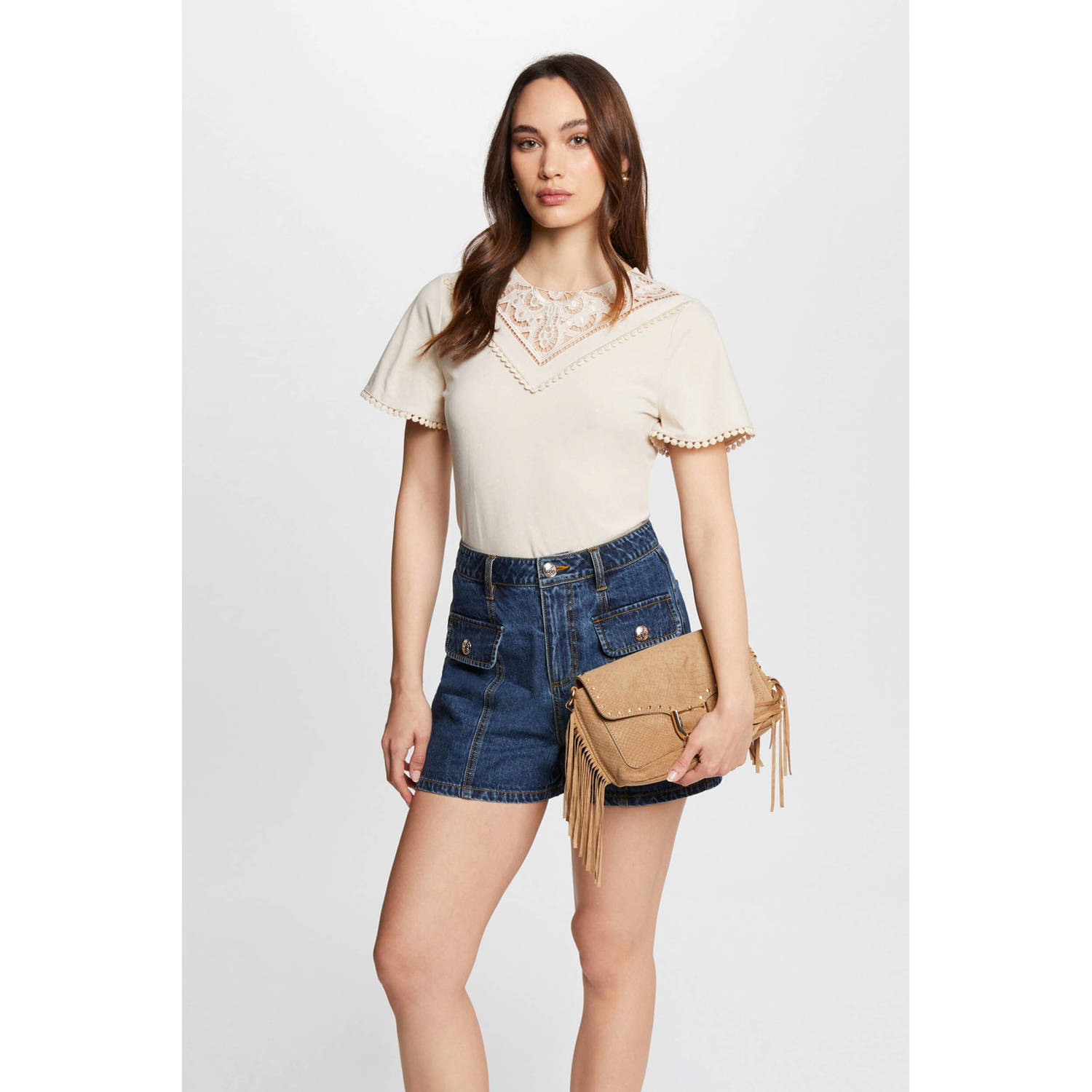 Morgan top beige
