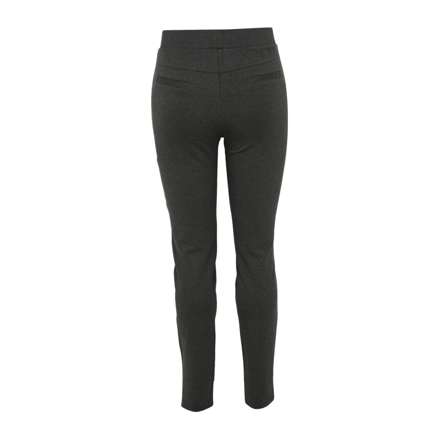 Paprika slim regular waist legging antraciet