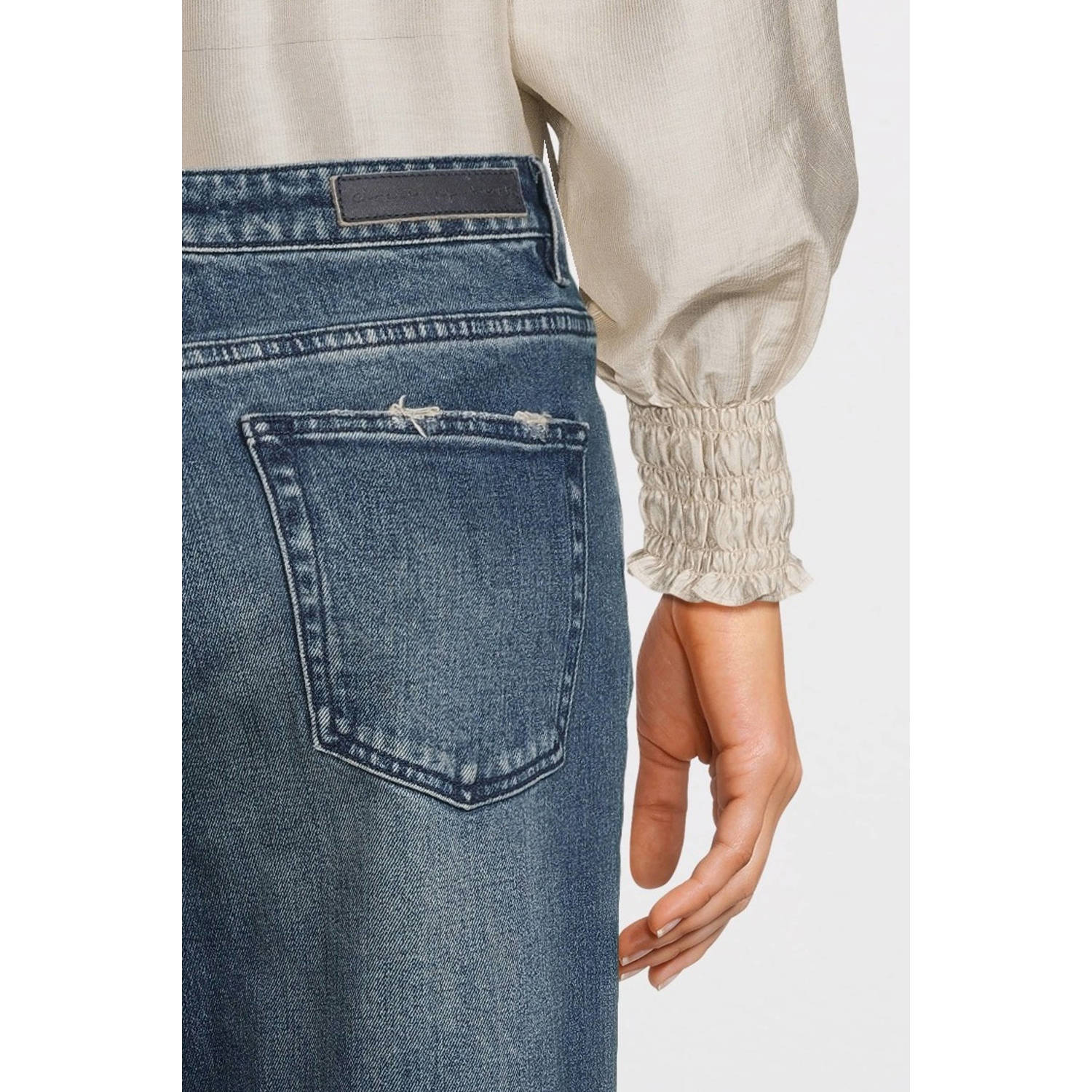 Circle of Trust high waist wide leg jeans Marlow medium blue denim