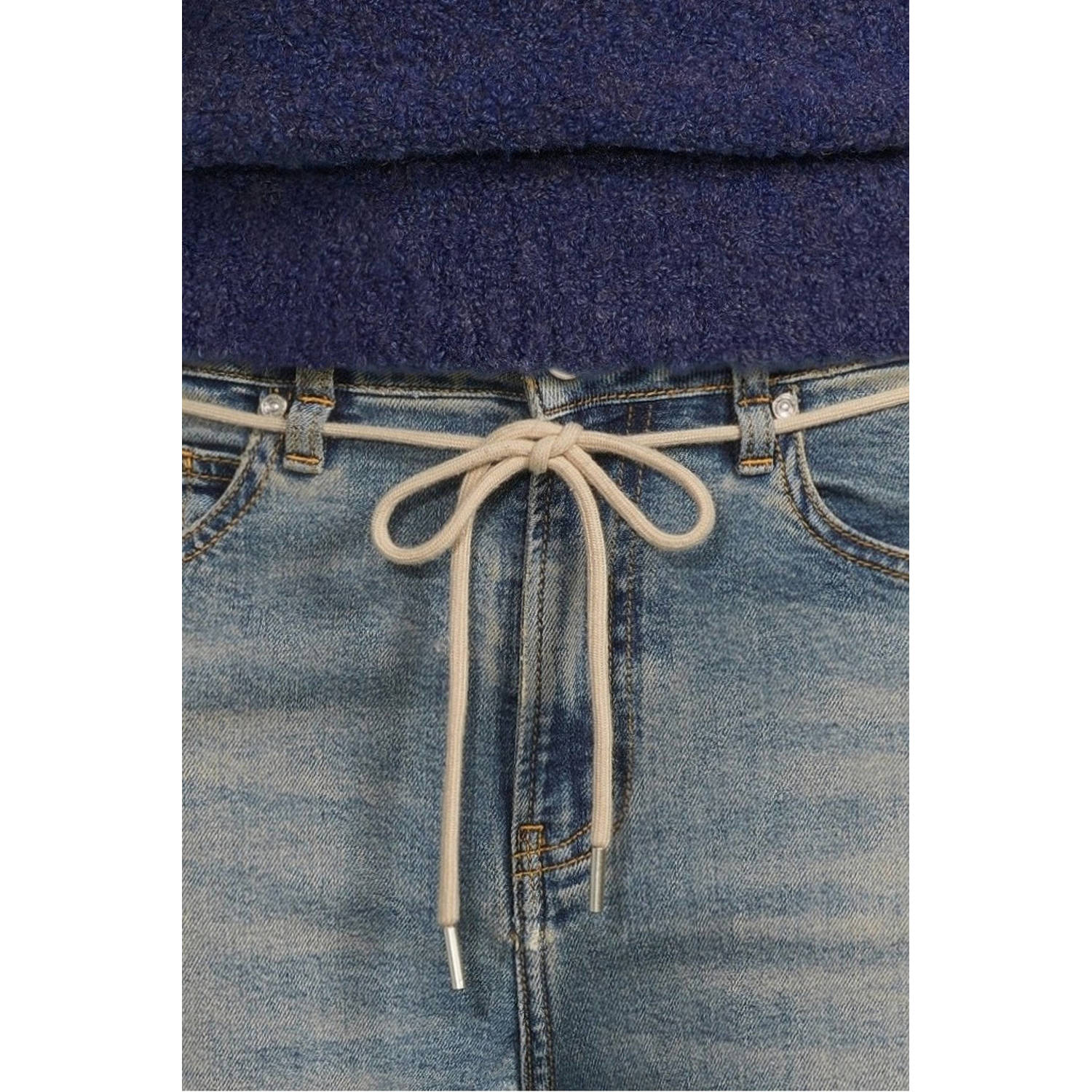 Circle of Trust high waist wide leg jeans Jona medium blue denim