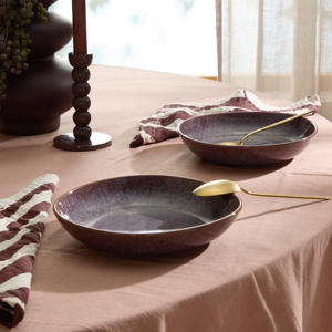 Organic pastabord (Ø22 cm) (set van 2) 