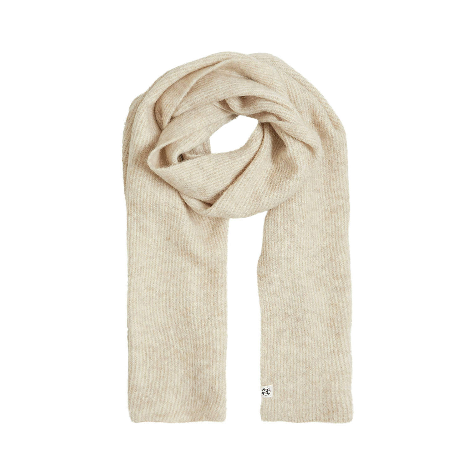 Moss copenhagen Iconische Shawl MSCHHope Sjaal Beige Dames