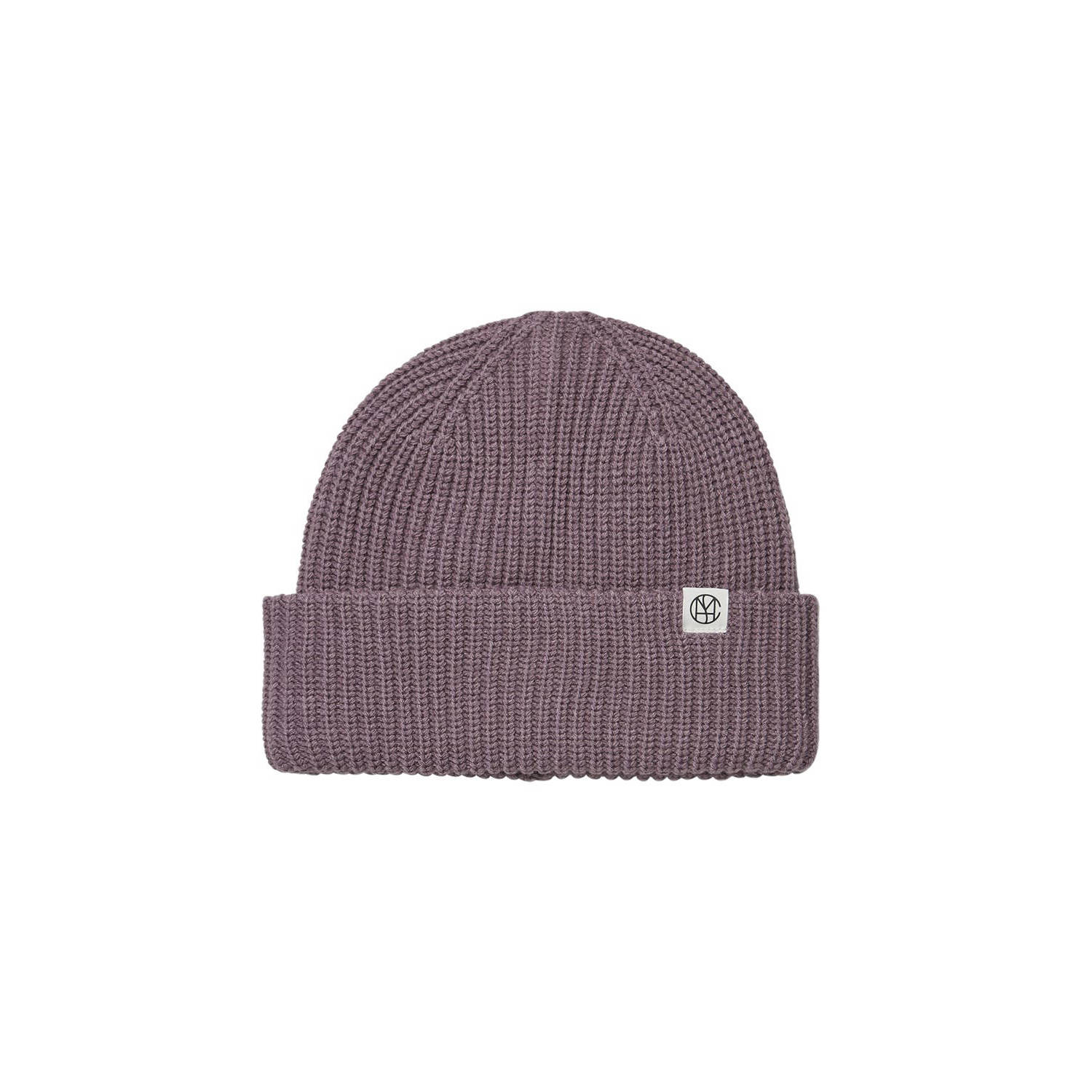 MSCH Copenhagen Beanie met logopatch model 'Galline Rachelle'