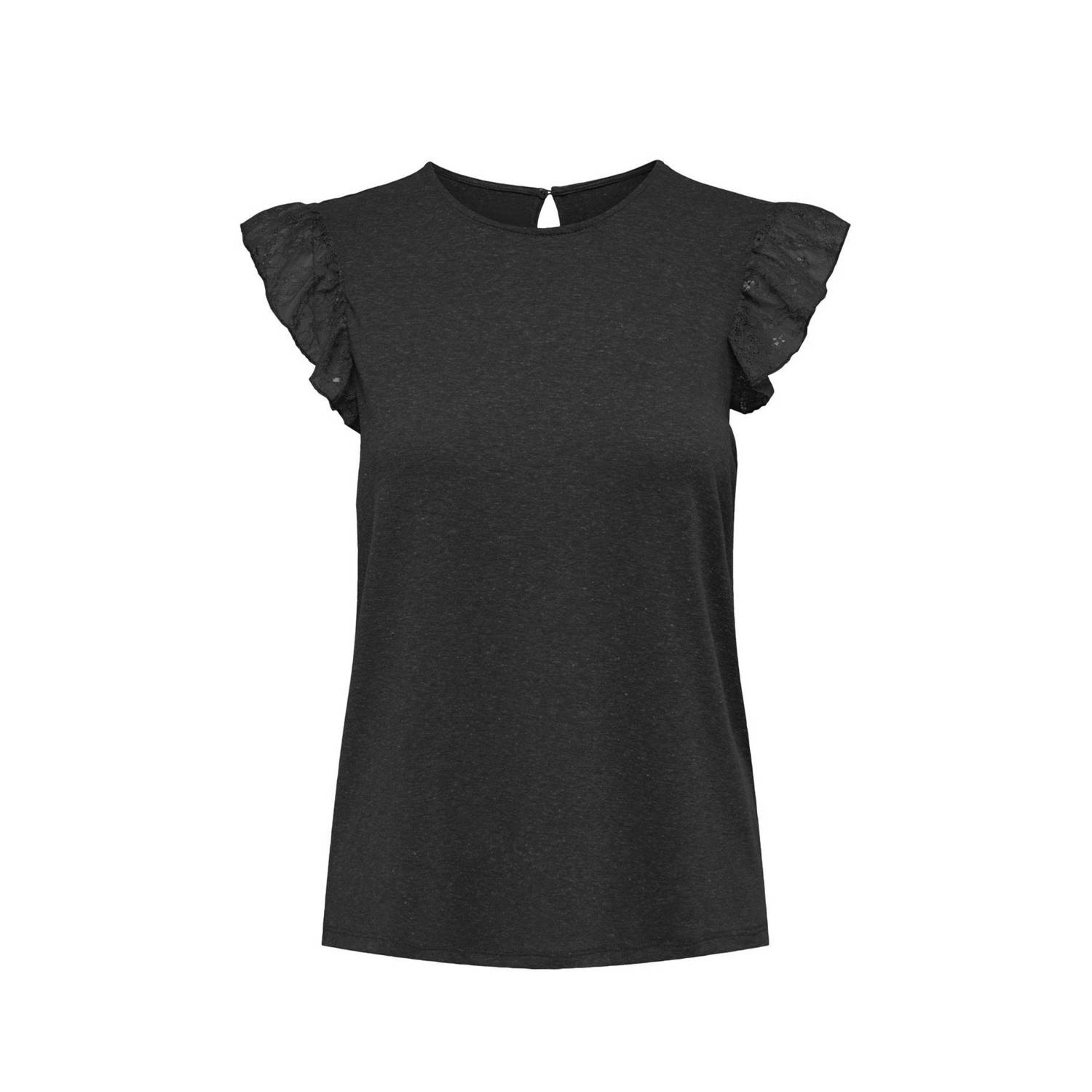 Only Life S s Blouse Black Dames