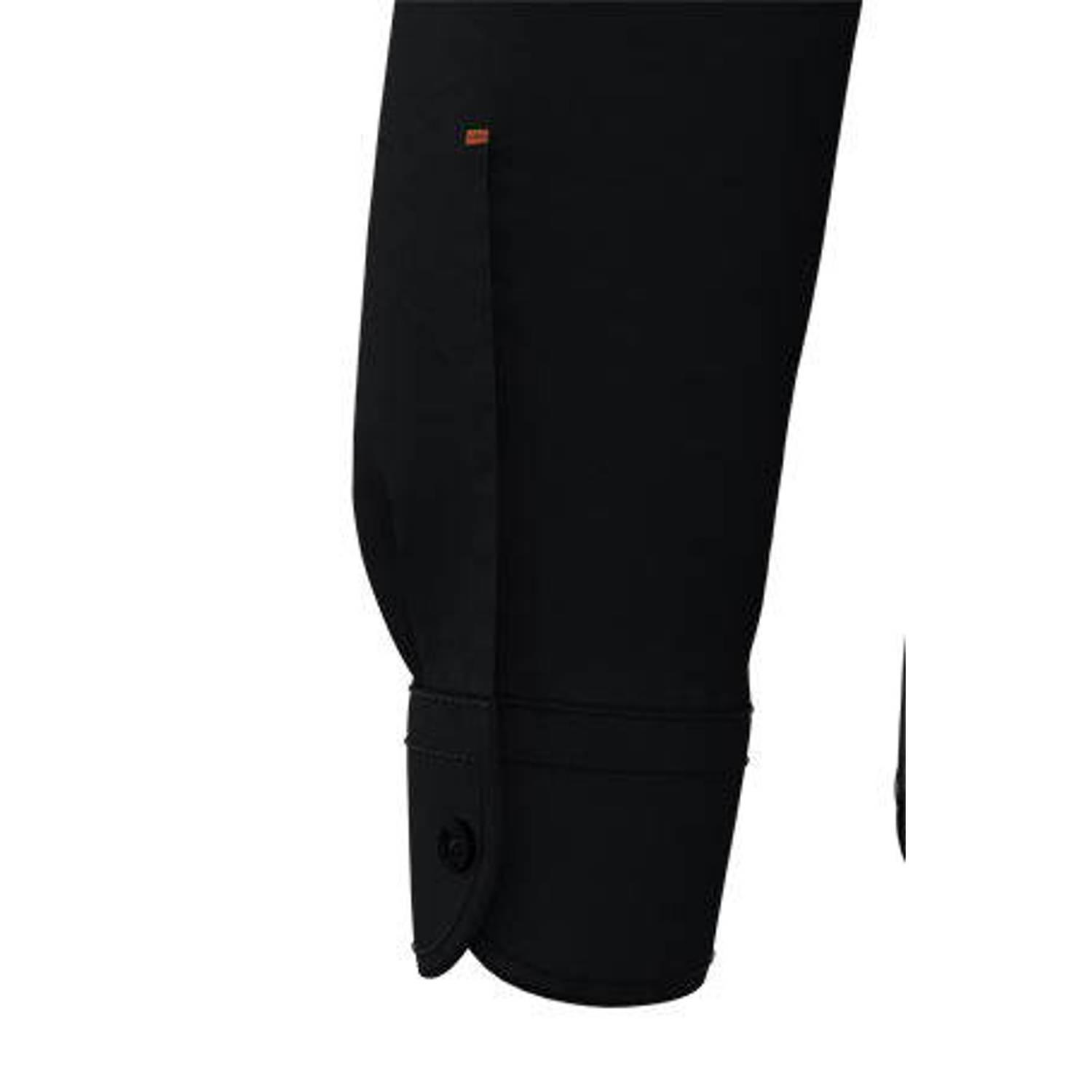 BOSS slim fit overhemd met mouwlengte 7 Mysoft met logo zwart