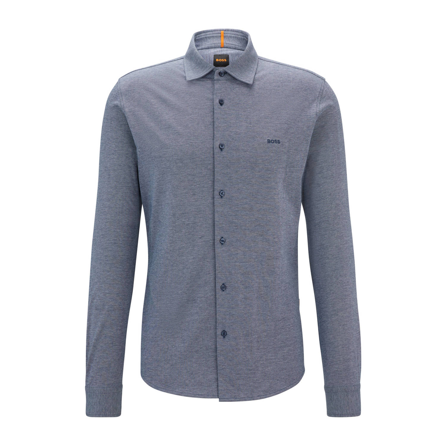 Boss Orange Overhemd met lange mouwen Mysoft_2_M met geborduurd boss-logo