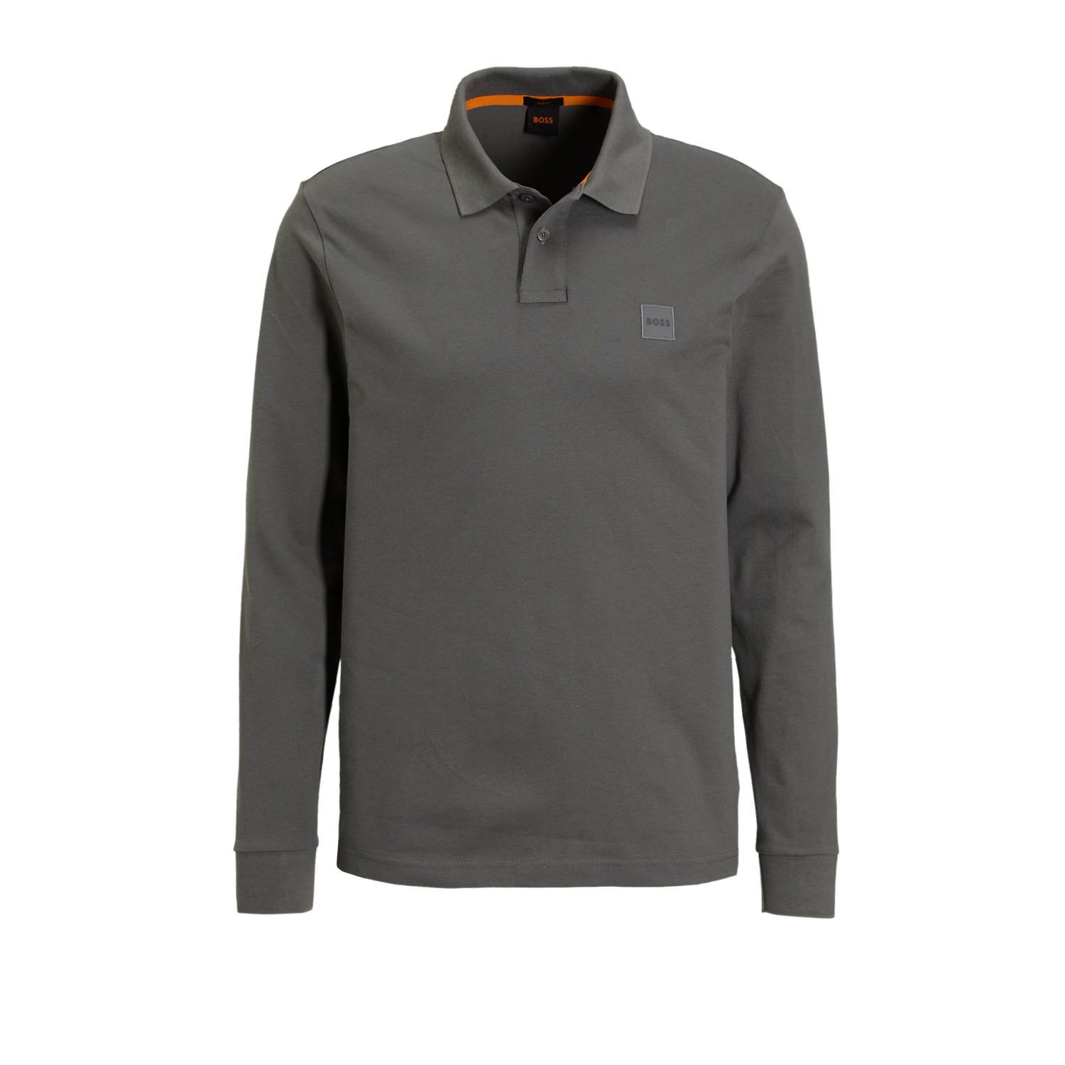 BOSS ORANGE Heren Polo's & T-shirts Passerby Donkergrijs