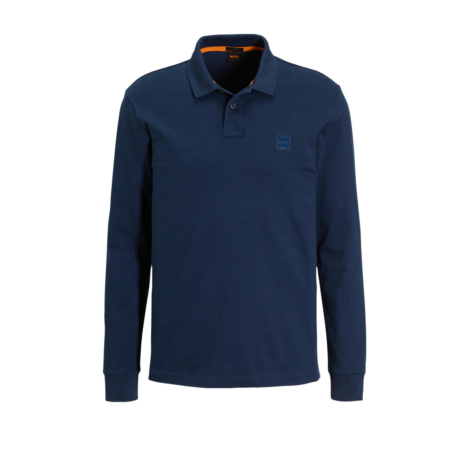 BOSS ORANGE Heren Polo's & T-shirts Passerby Donkerblauw