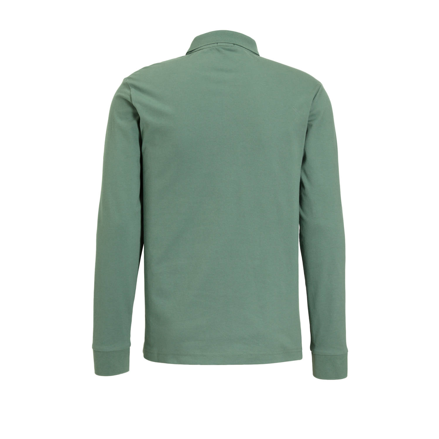 BOSS slim fit polo Passerby met logo groen