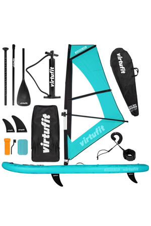  opblaasbaar sup- en windsurfboard Surfer 305 turquoise
