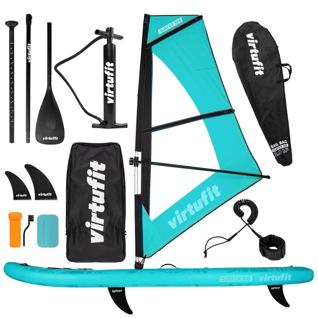 Virtufit supboard Surfer 305 turquoise