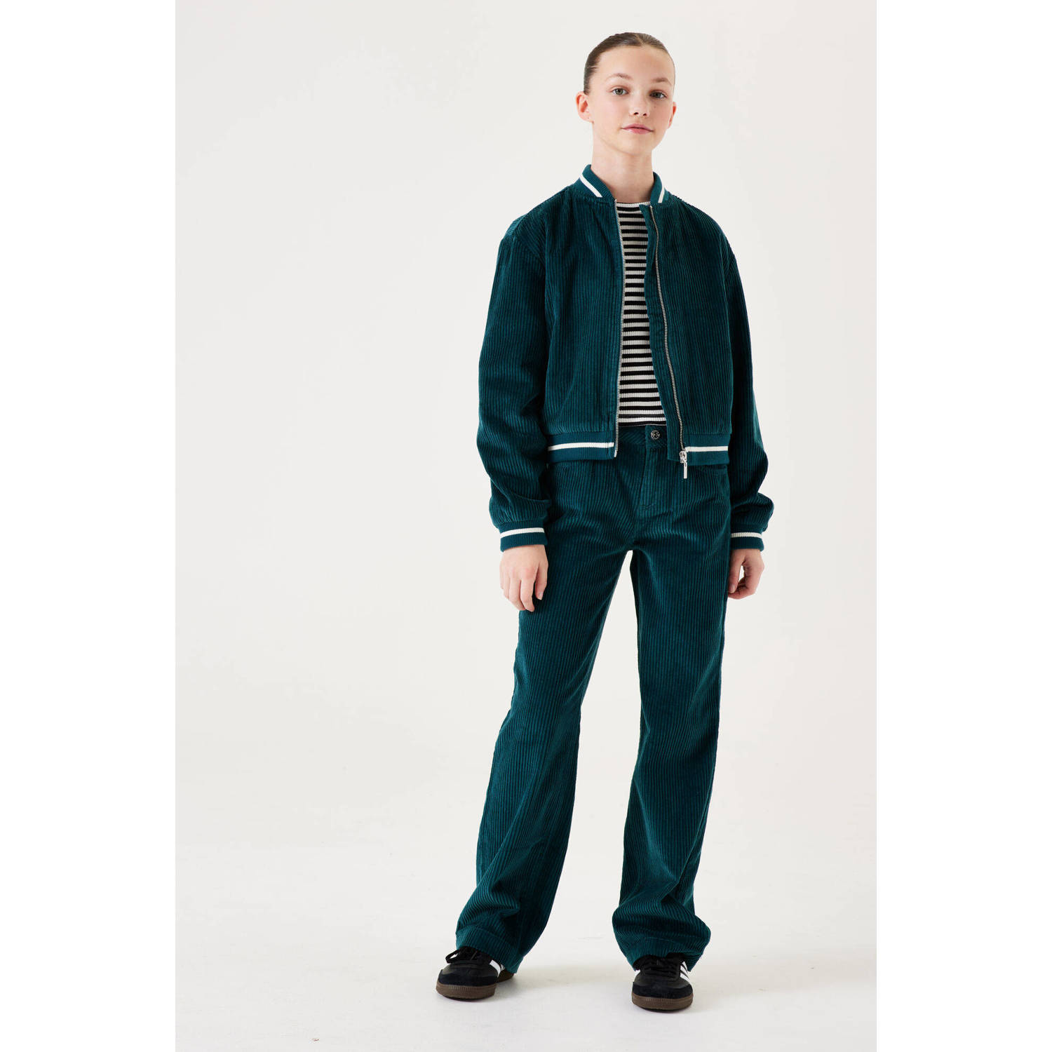 Garcia corduroy bomberjack winter petrol