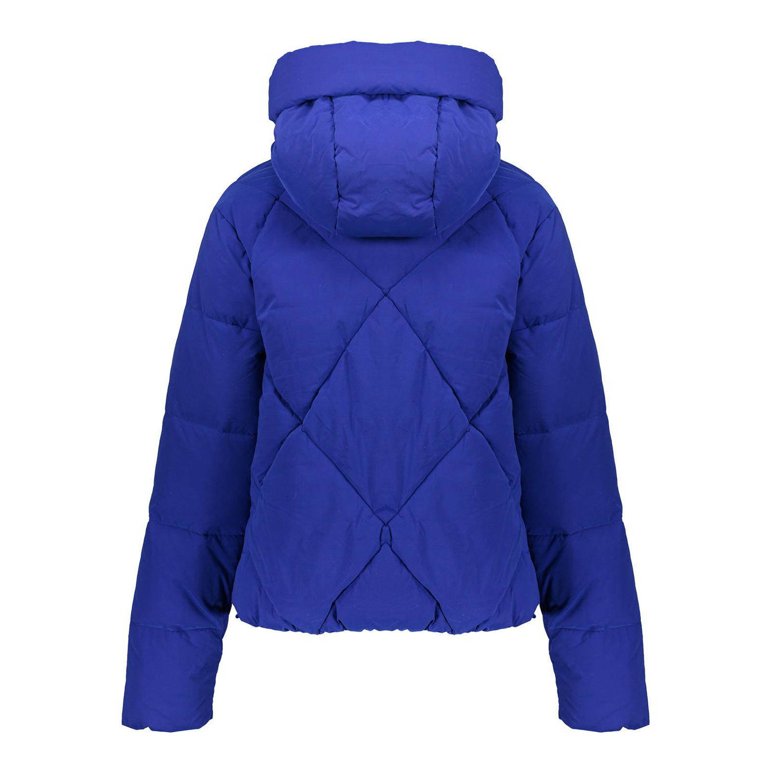 Geisha gewatteerde jas blauw