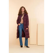 thumbnail: Geisha gewatteerde winterjas aubergine